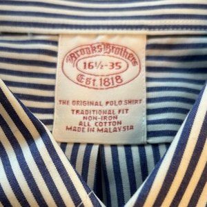 Brooks Brothers Dress Shirt 16 1/2 - 35